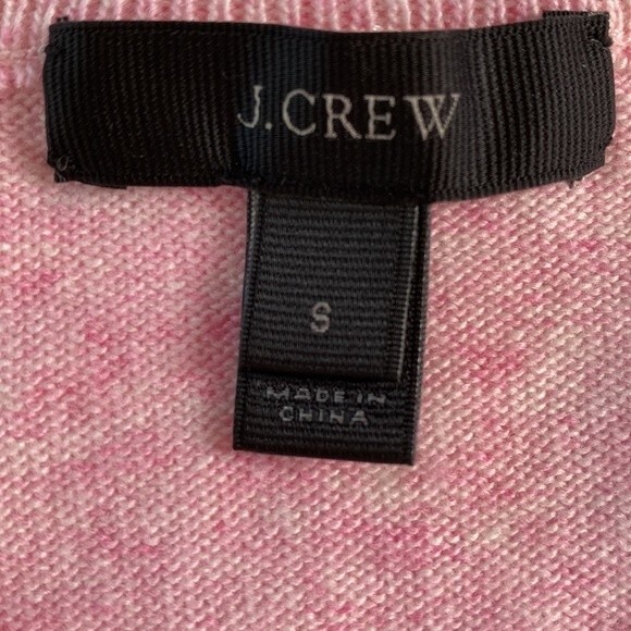 J Crew NWOT Ruffle Sleeve Sweater Wool Blend Pullover Ballet Girl Barbie Pink - Picture 9 of 16
